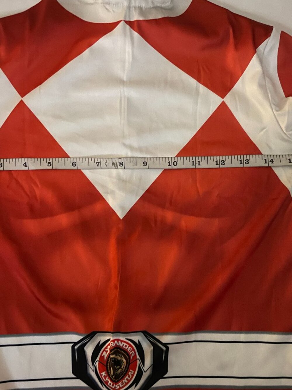 Red Power Ranger Costume - Picture 2 of 8